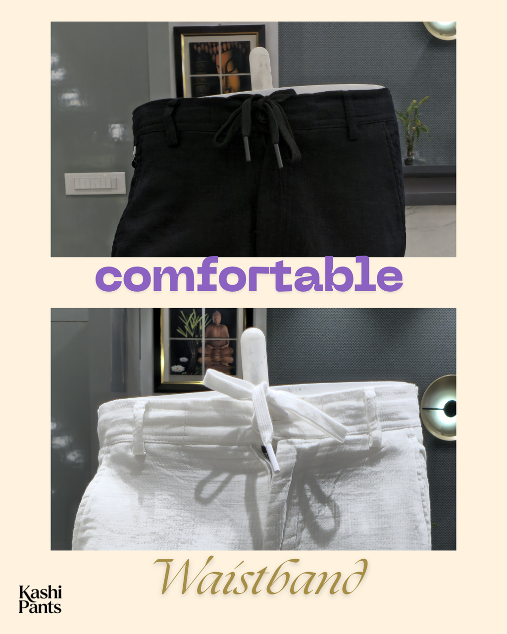 KAASHI Pants - Beige