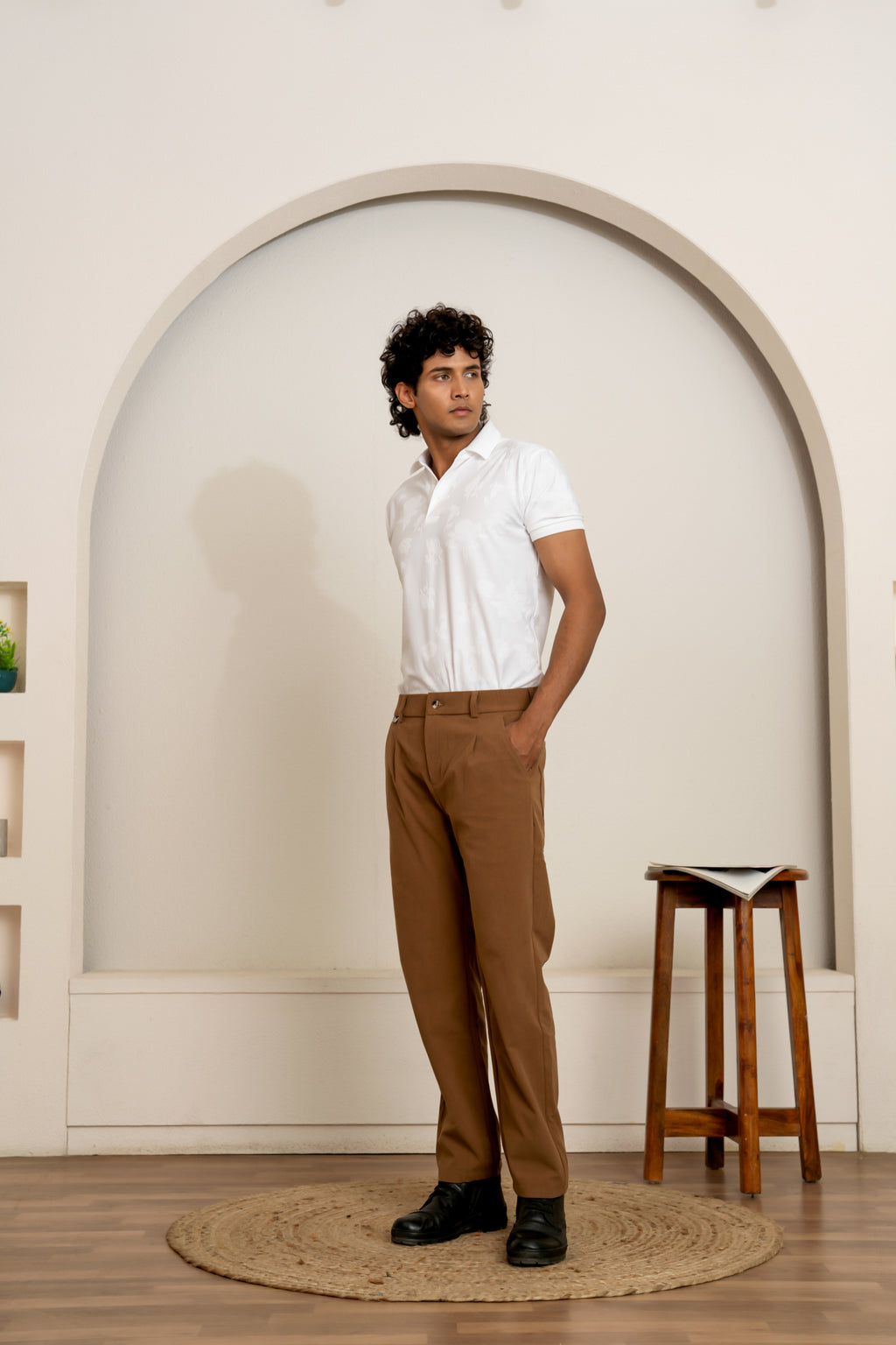 PRAYAG II Trousers - Mud