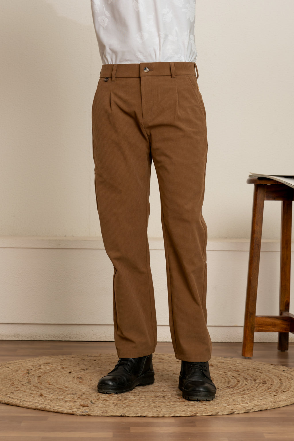 PRAYAG II Trousers - Mud