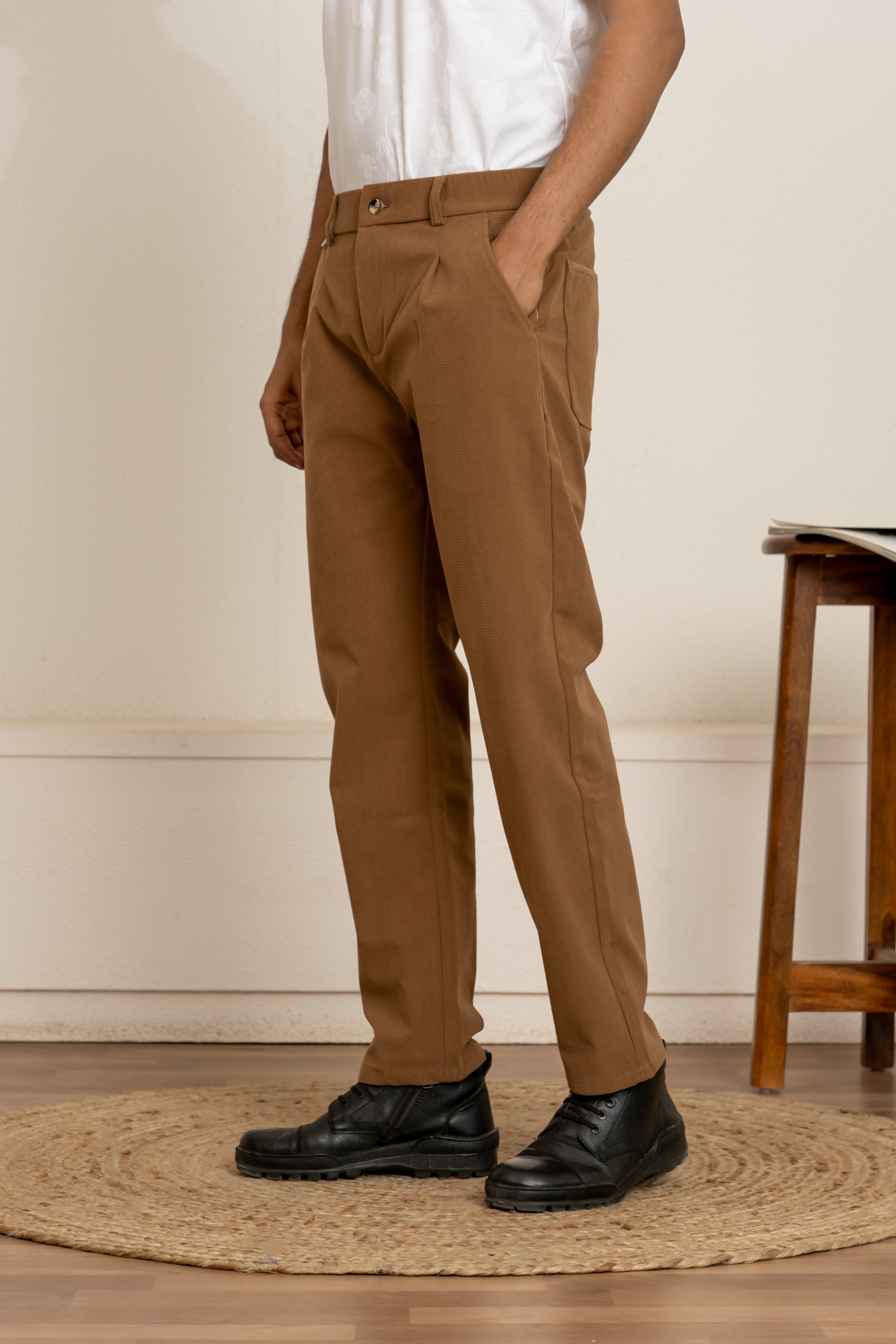 PRAYAG II Trousers - Mud