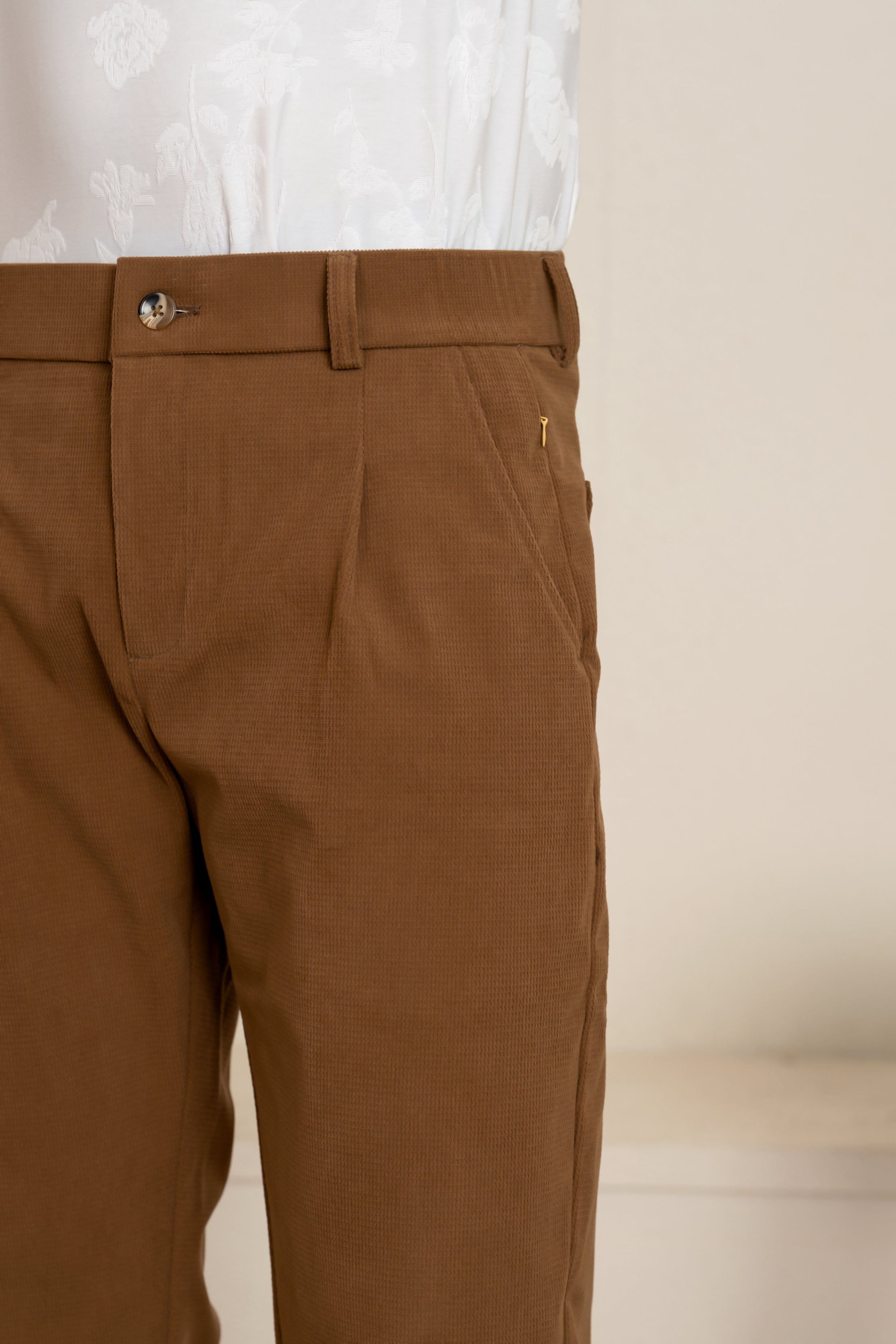 PRAYAG II Trousers - Mud