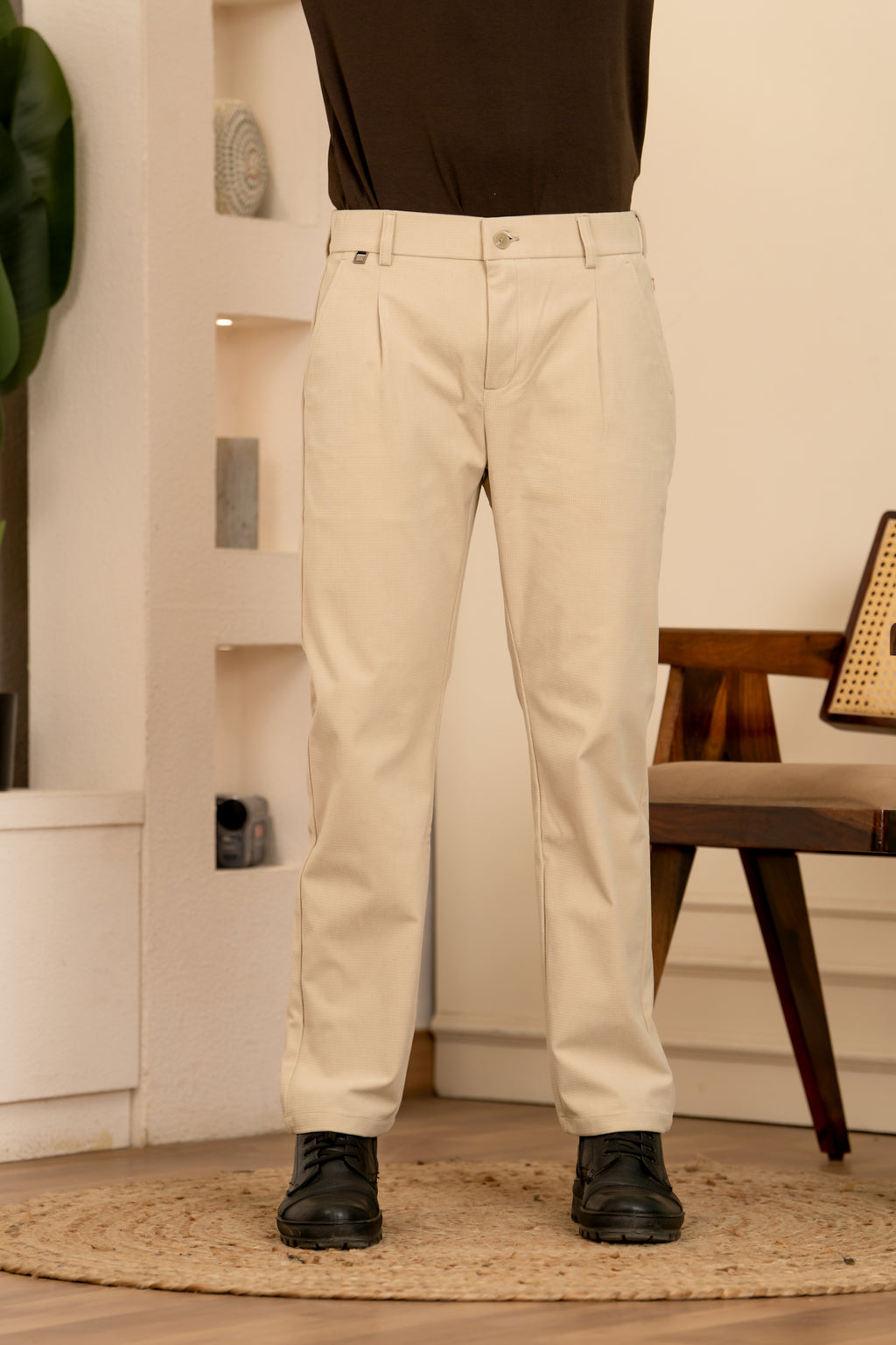 PRAYAG II Trousers - Beige