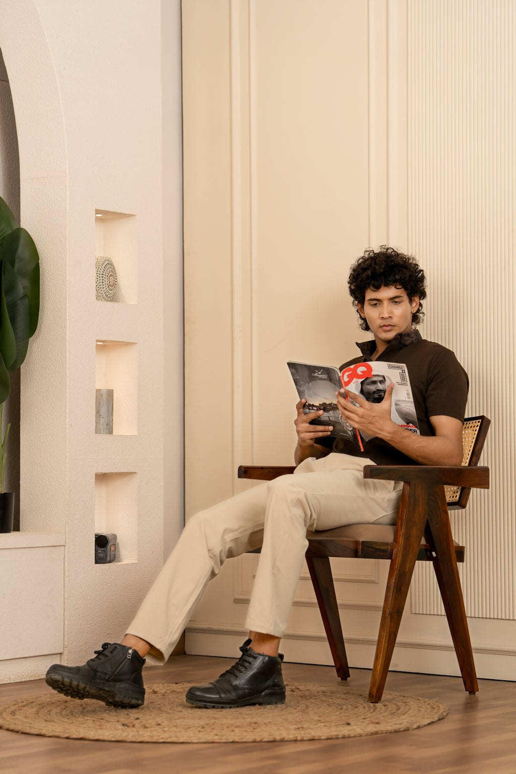PRAYAG II Trousers - Beige