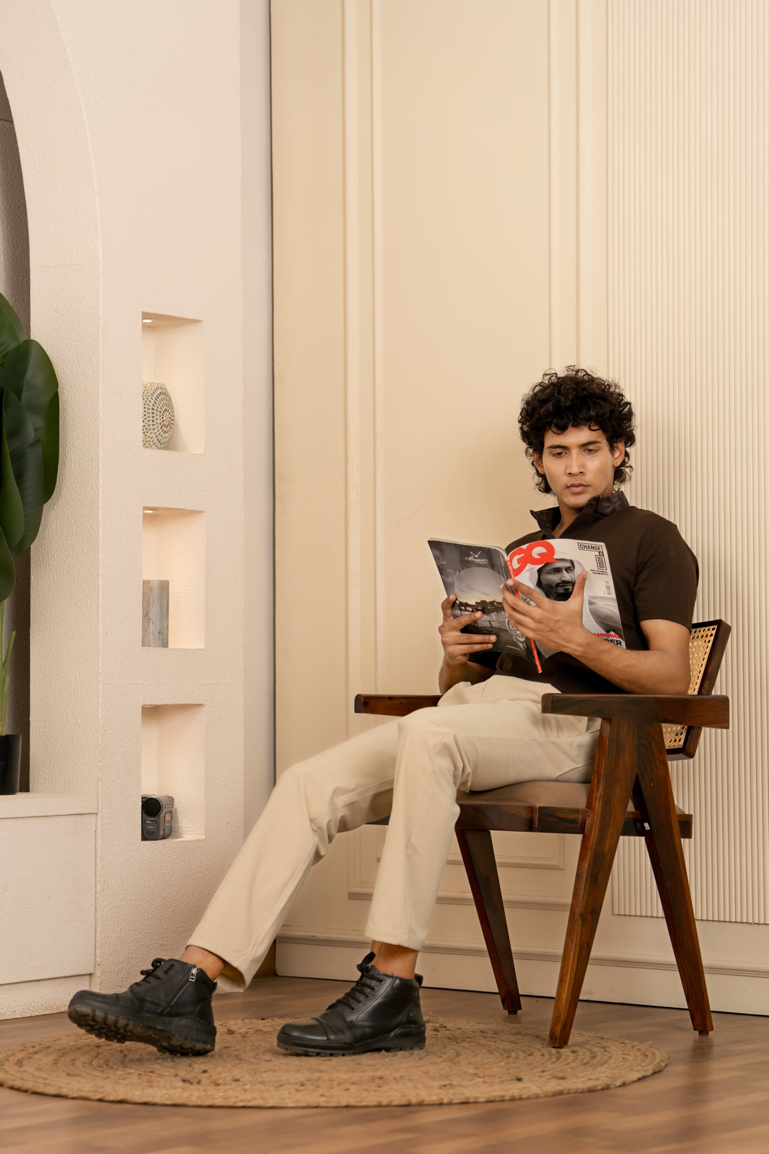 PRAYAG II Trousers - Beige