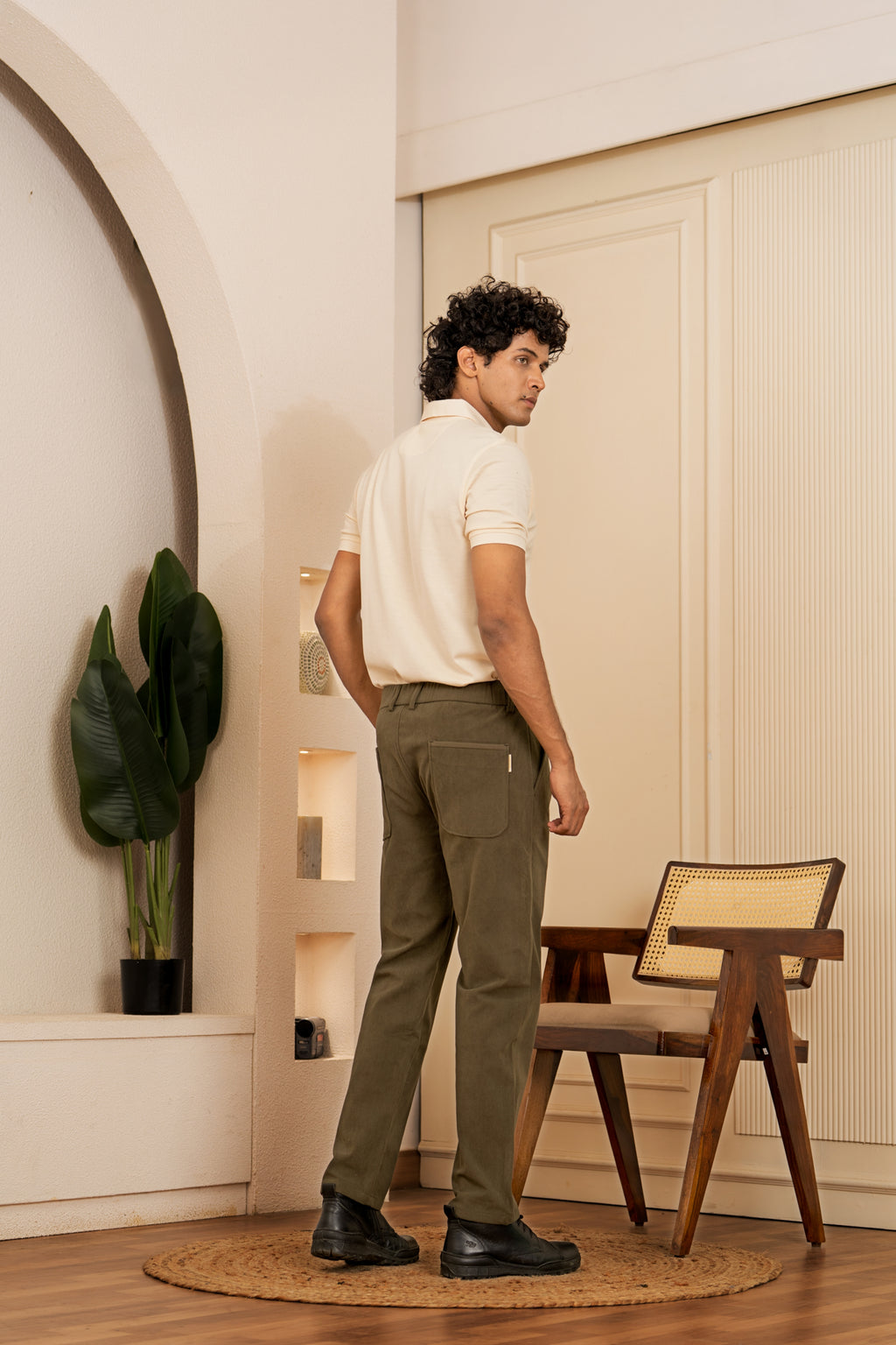 PRAYAG II Trousers - Olive