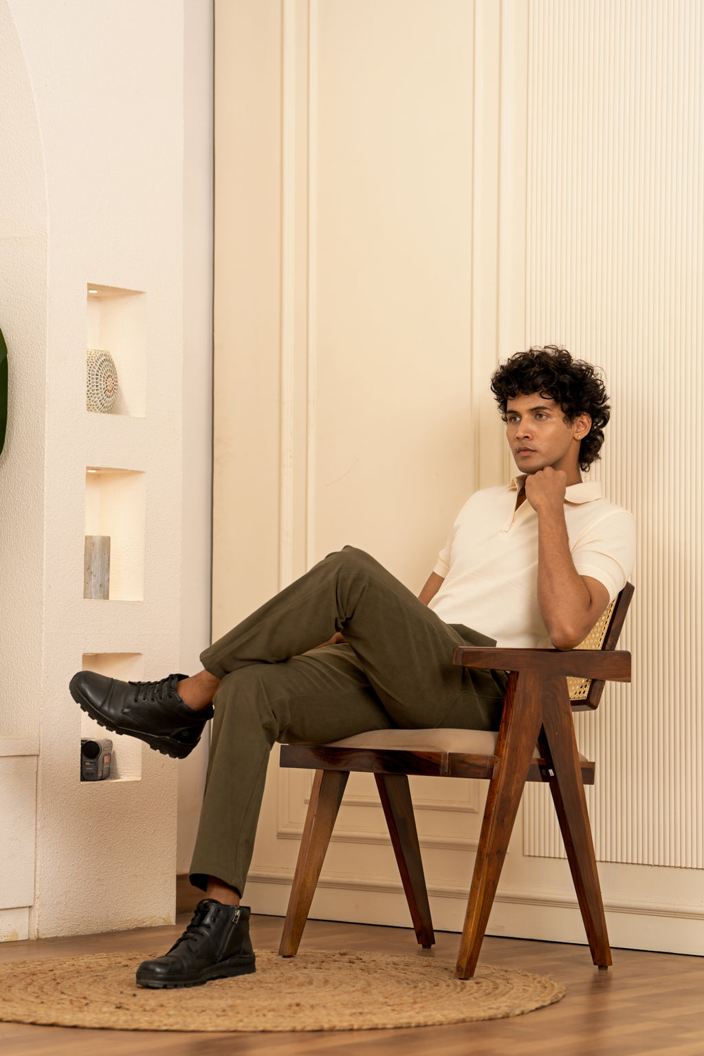 PRAYAG II Trousers - Olive