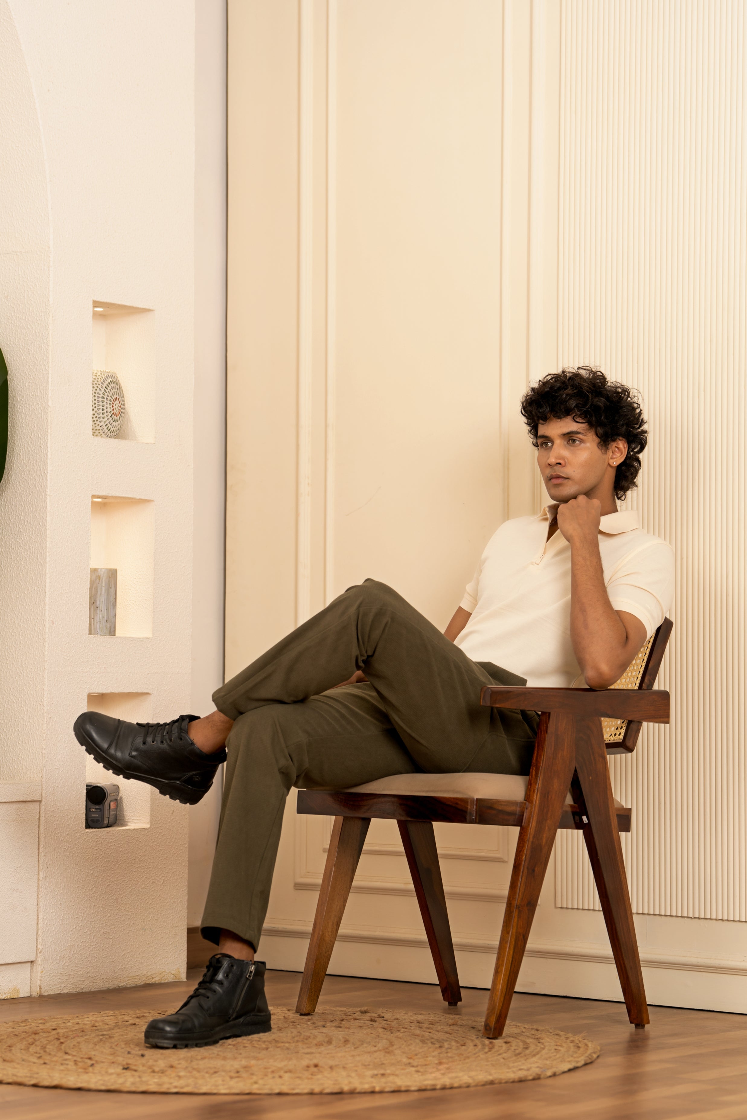 PRAYAG II Trousers - Olive