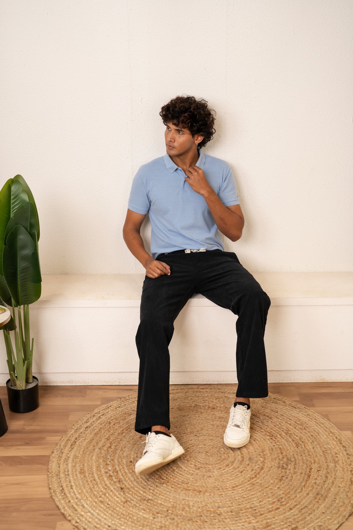Navy Everyday Smart Trousers