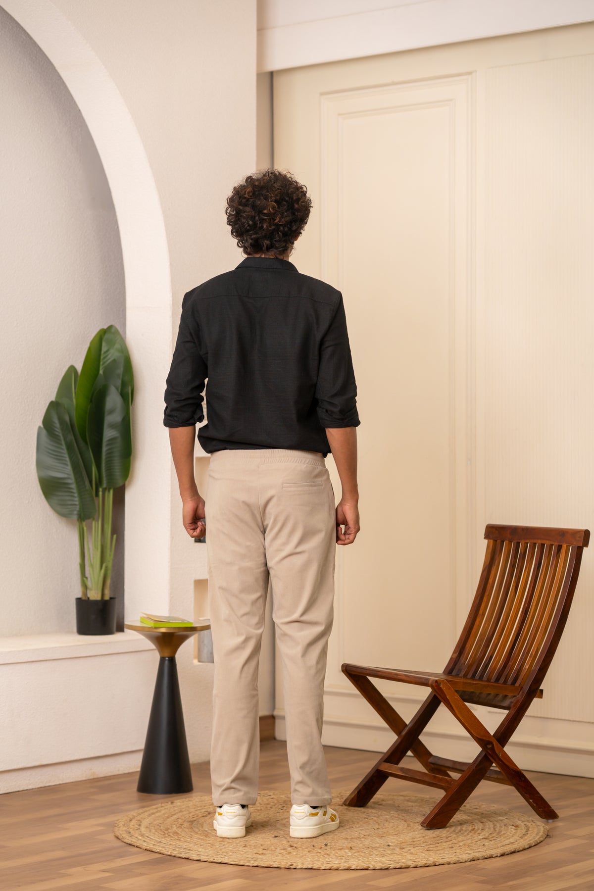 Beige Everyday Smart Trouser