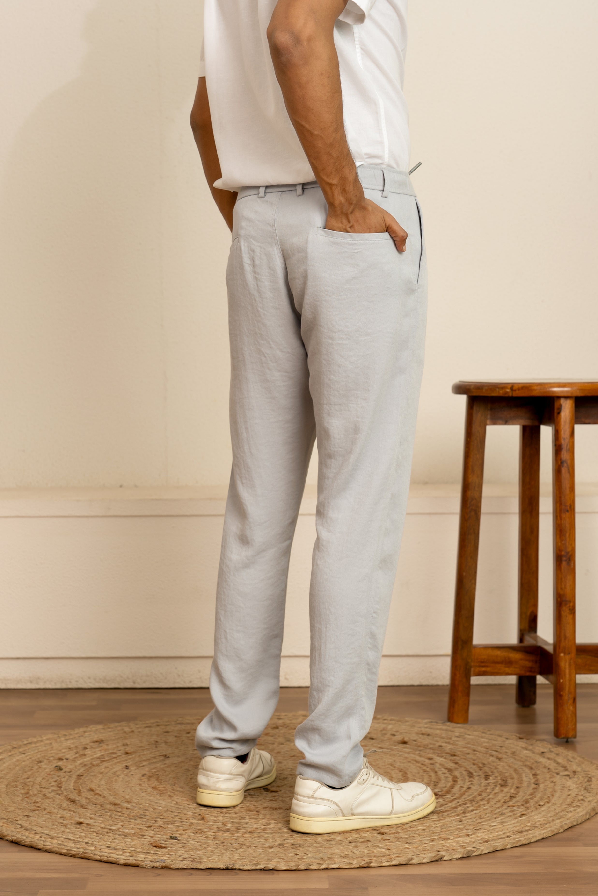 PRAYAG I Trousers - Sky