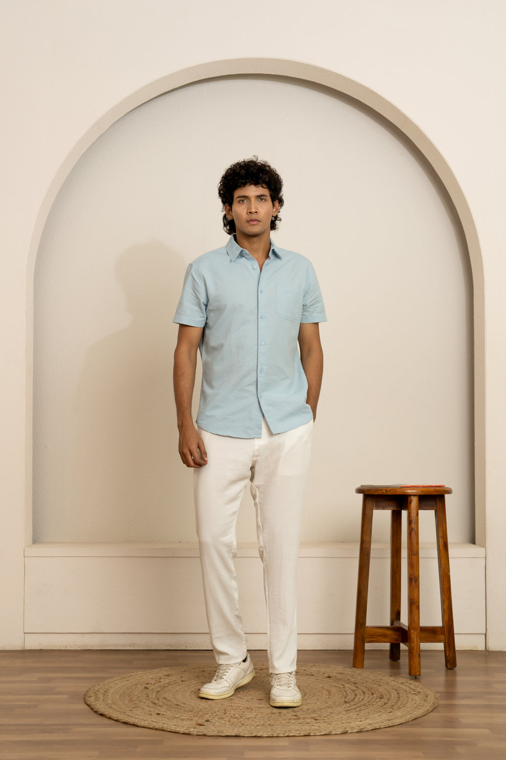 PRAYAG I Trouser - White