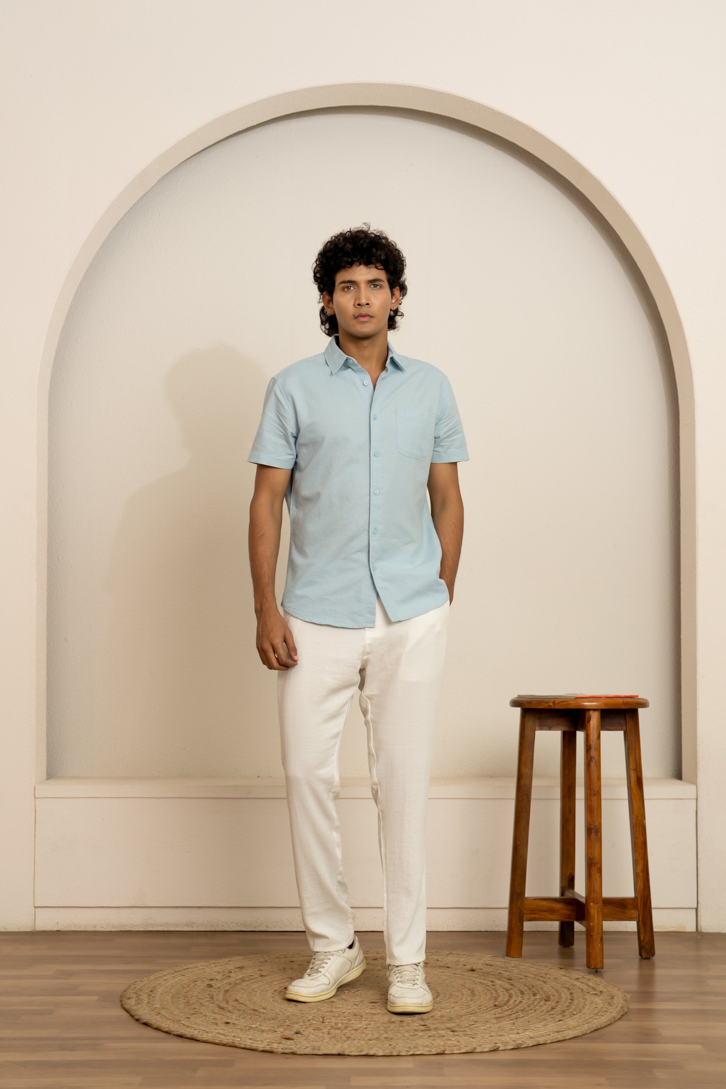 PRAYAG I Trouser - White