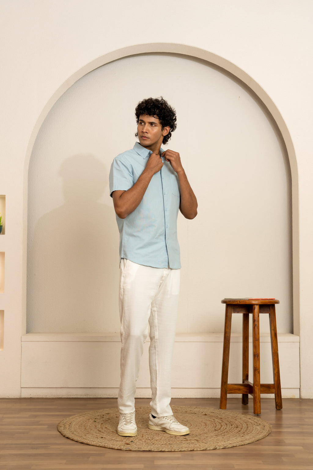 PRAYAG I Trouser - White