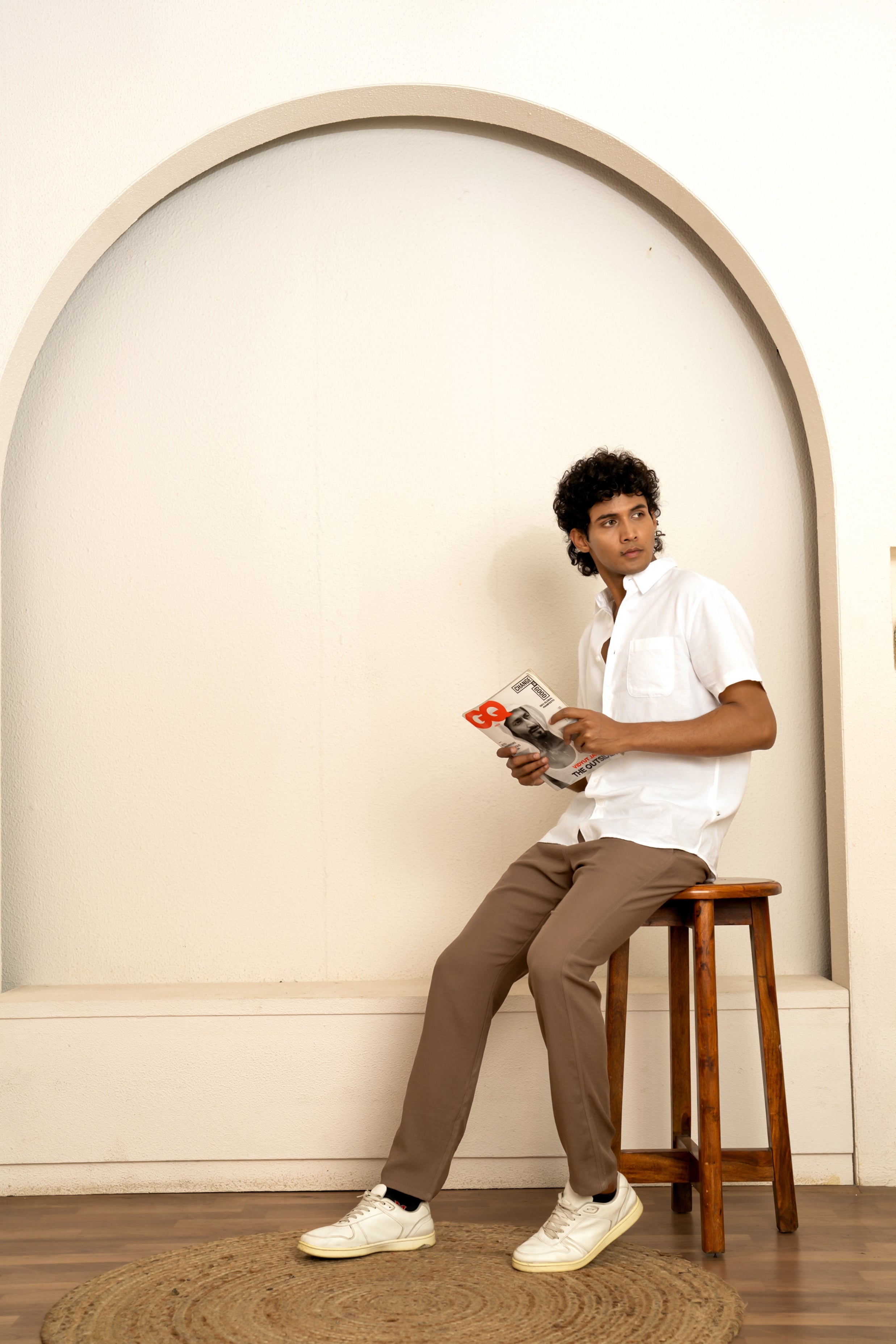 PRAYAG I Trouser - Mud
