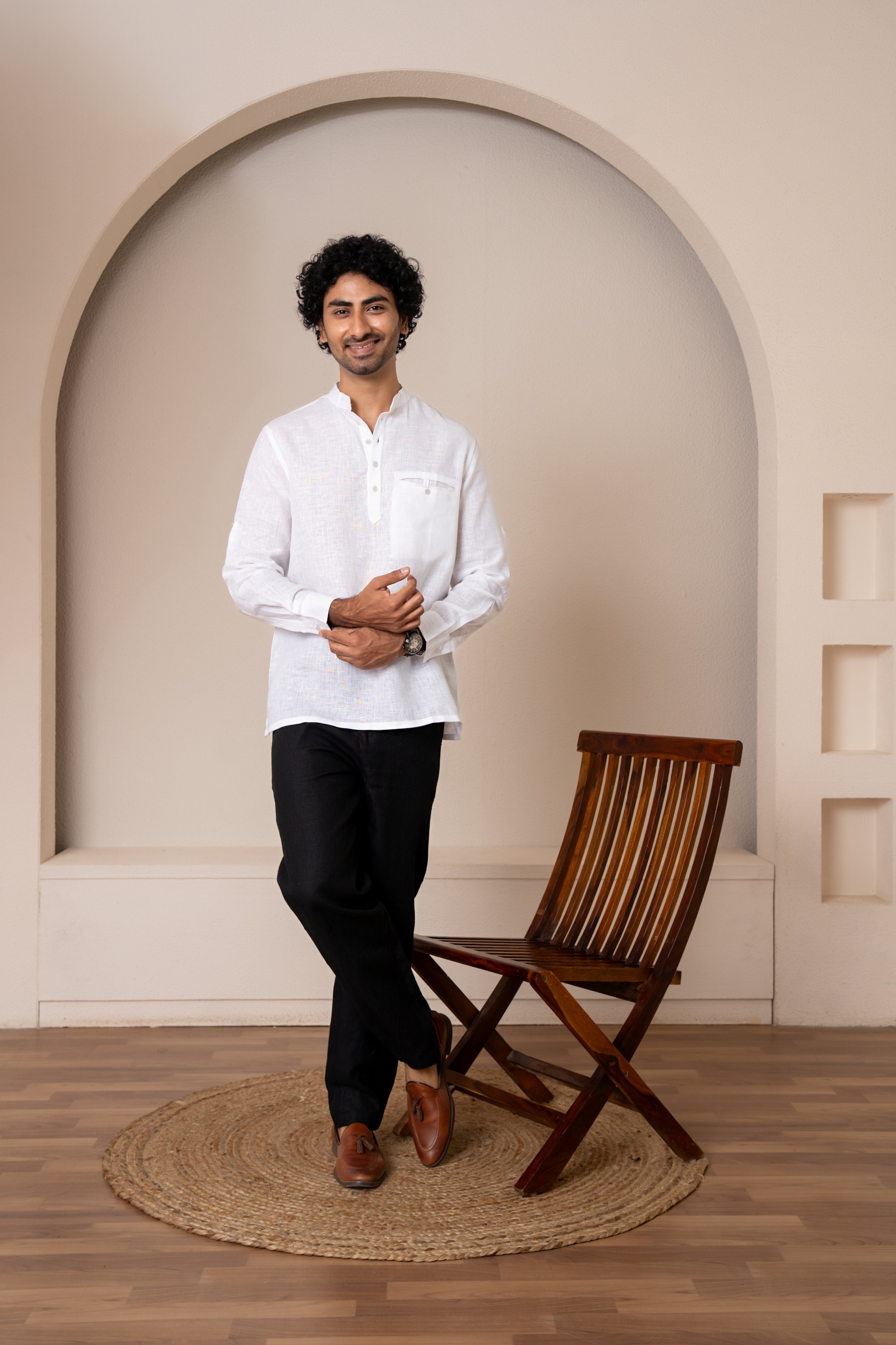 AWADH Kurtas - White