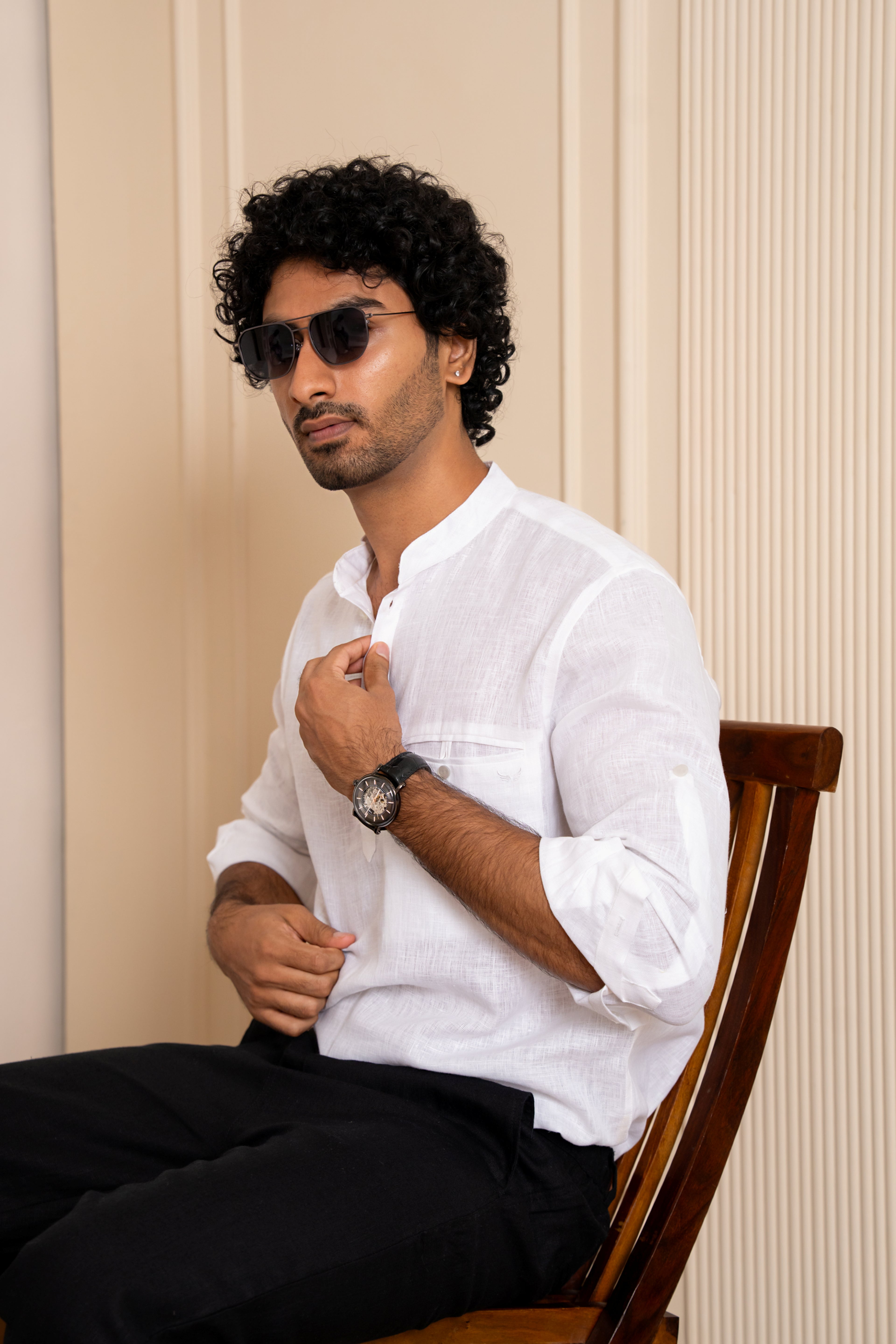 AWADH Kurtas - White