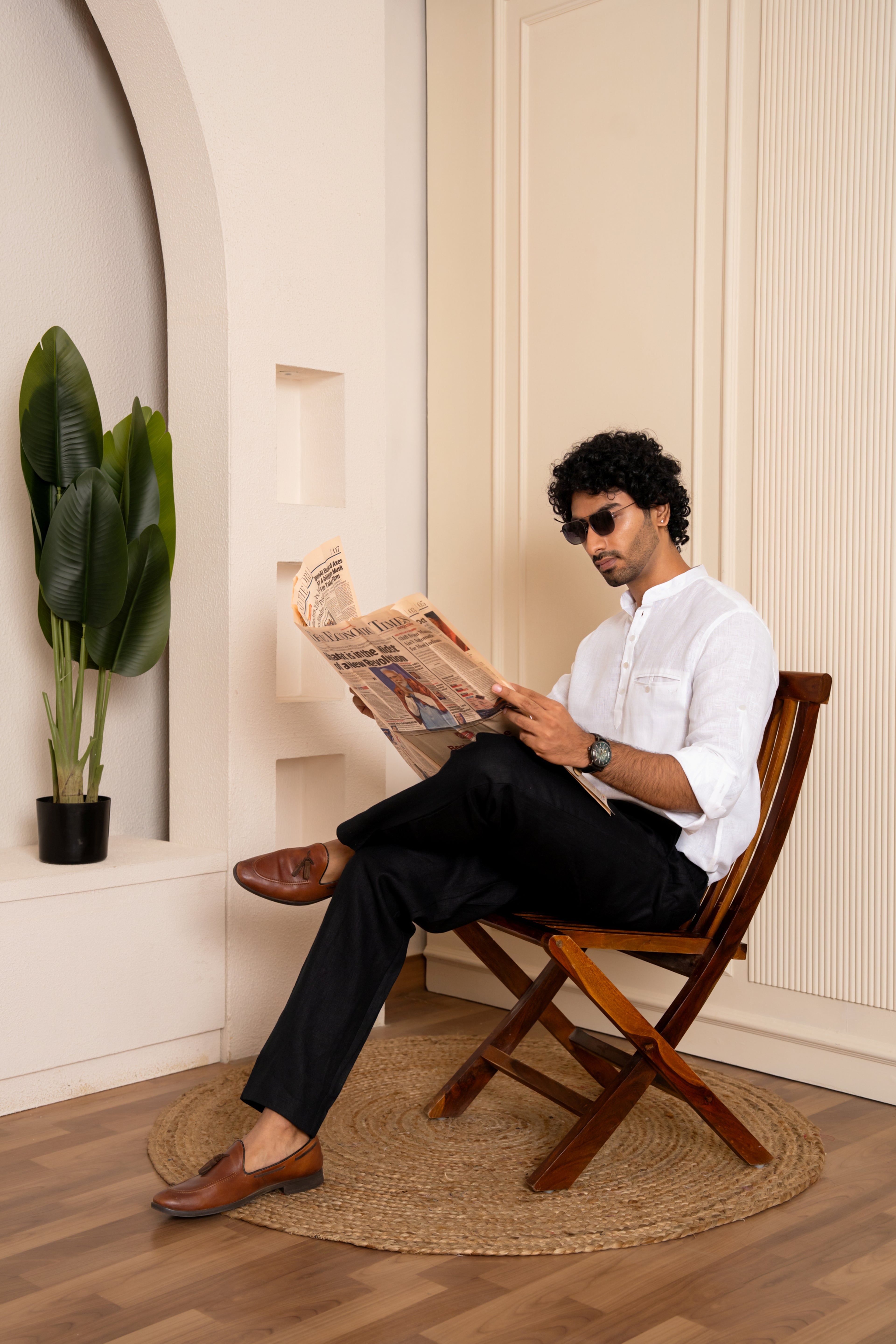 AWADH Trousers - Black