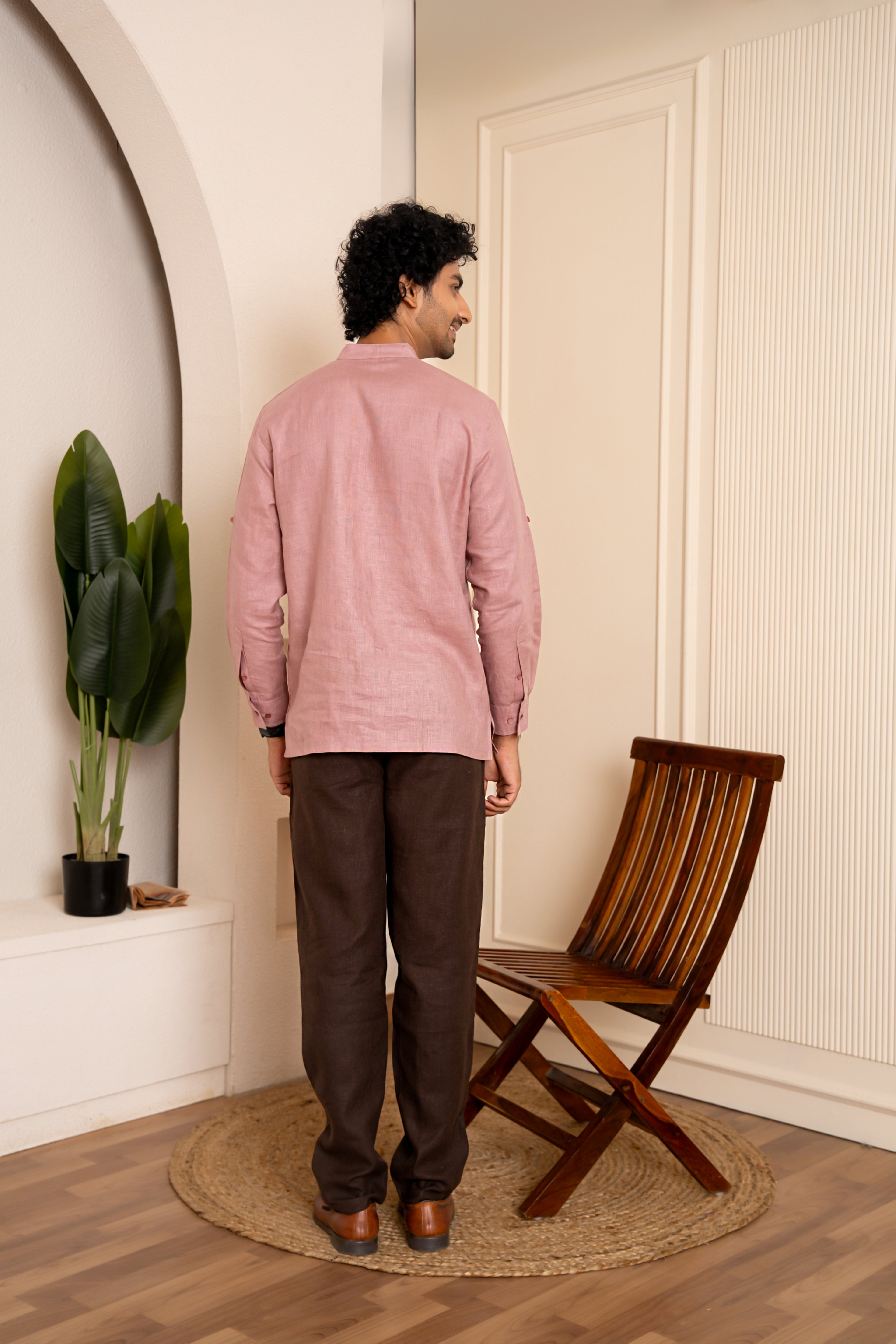 AWADH Trousers - Brown