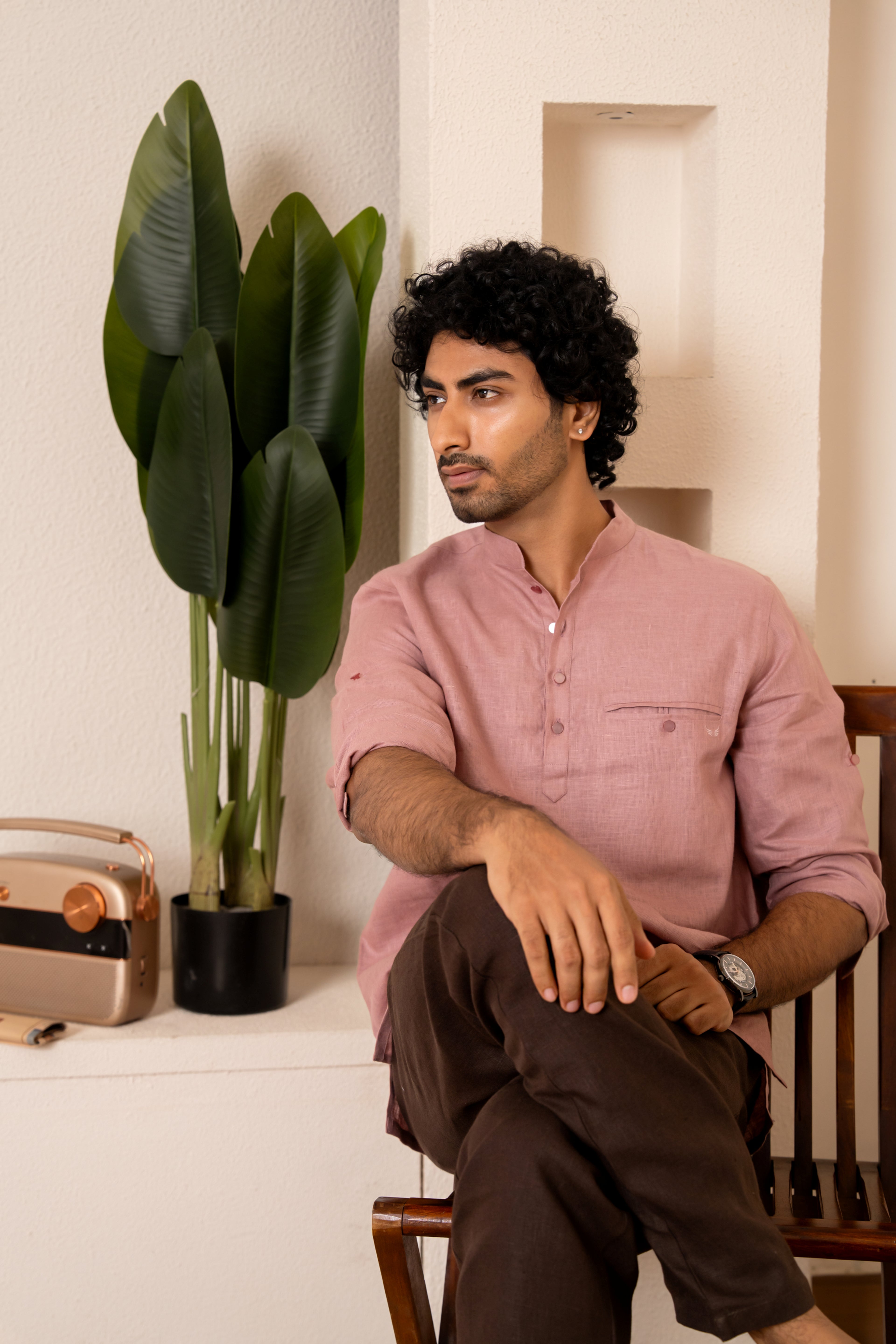 AWADH Kurtas - Lilac